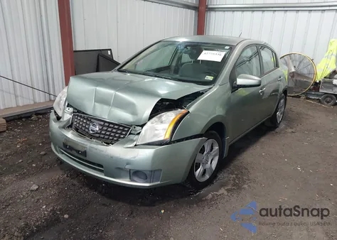 2007 Nissan Sentra 2.0S z USA, uszkodzony, nr VIN 3N1AB61E57L606907